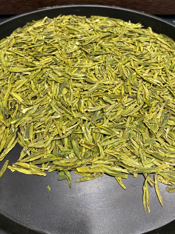 2-6-6#新茶龙井半手工紧条形芽 很浓香 抗泡 好喝！