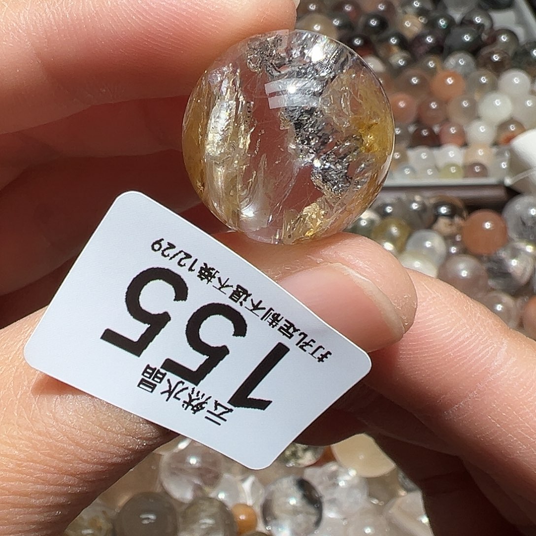 未镶嵌水晶珠宝半成品