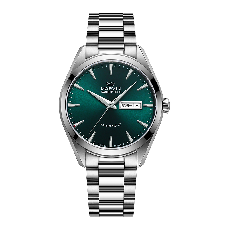 MARVIN/摩纹圣派翠克系列男士全自动机械腕表M161