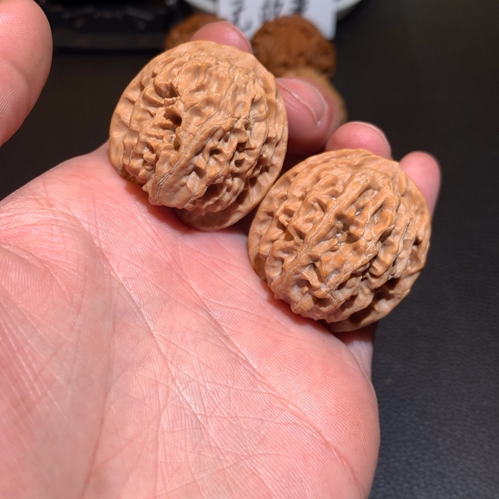 文玩核桃把件苹果园34+