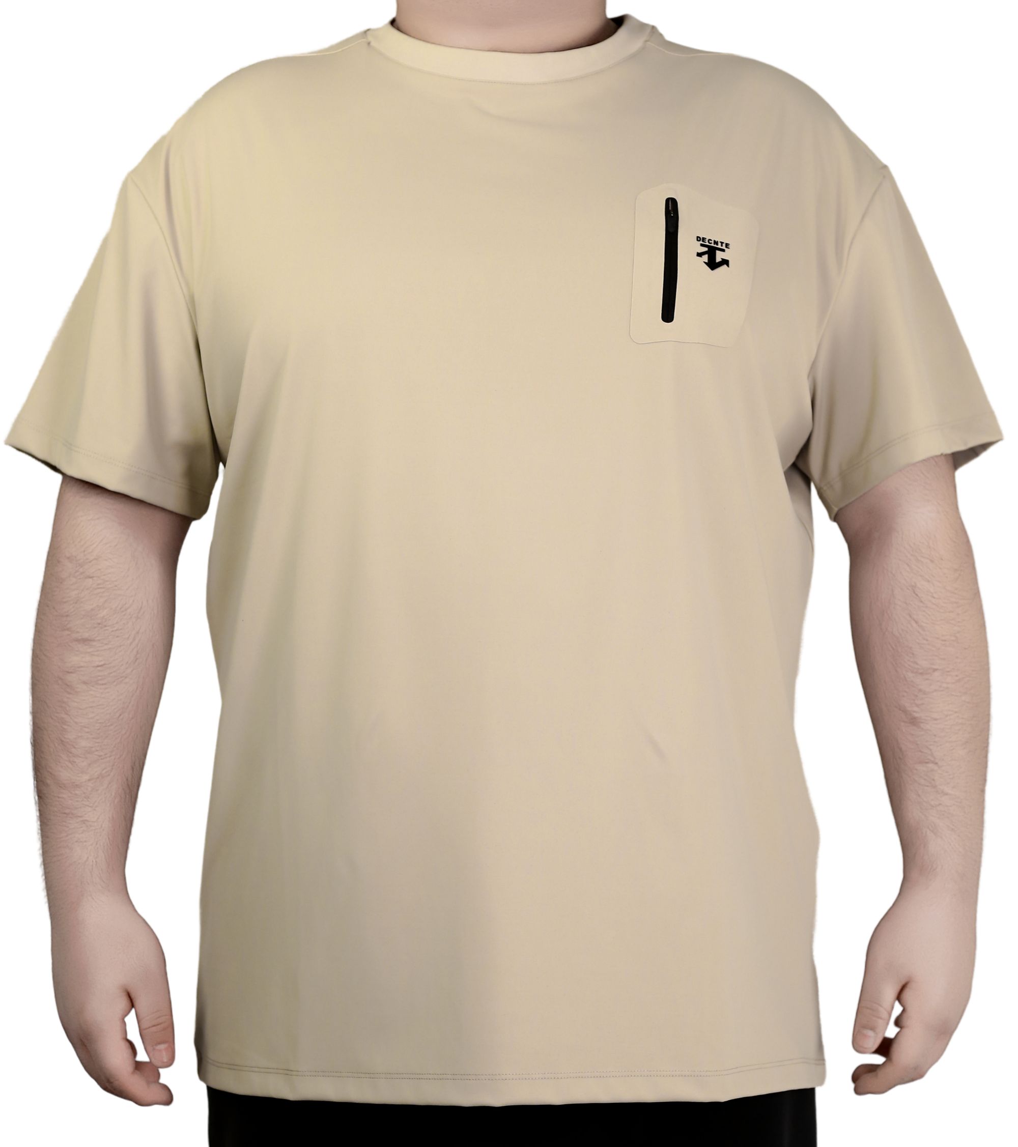 熠火大码男装春季新款潮流短袖滑面速干