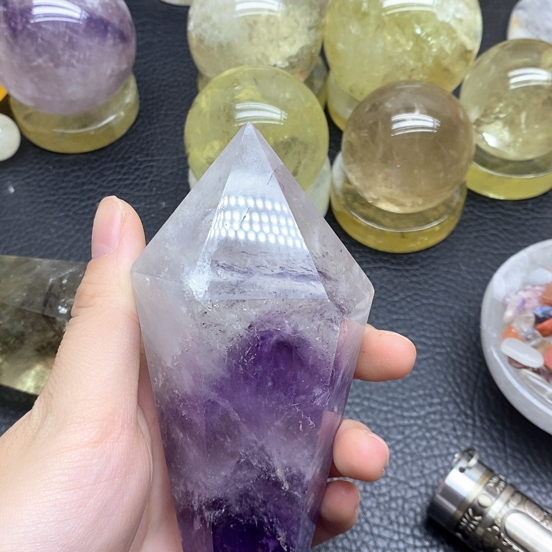未镶嵌珠宝半成品水晶485水晶石