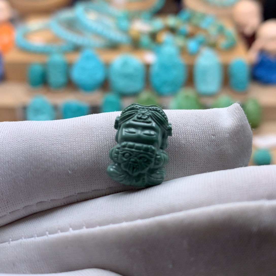 绿松石珠宝奇石未镶嵌