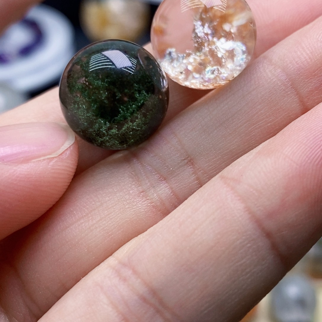 水晶颈饰未镶嵌_***a圆球