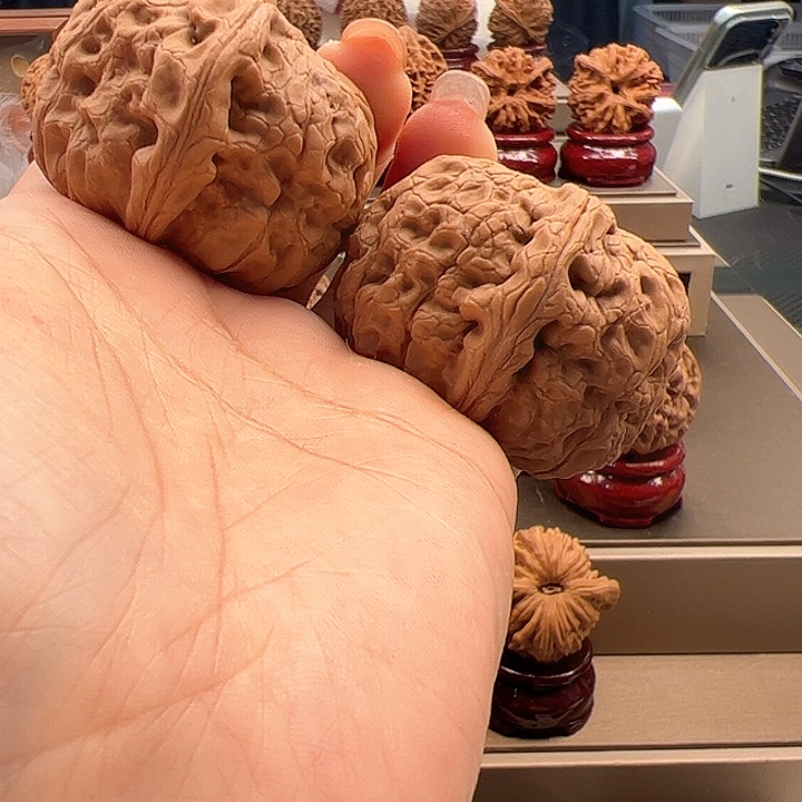 把件文玩核桃46 驴打滚 q-024