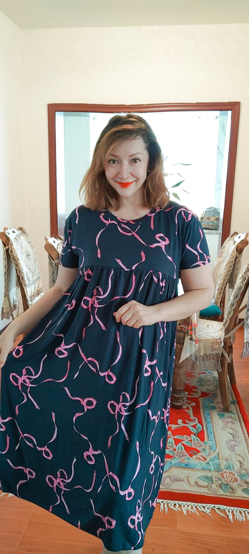 舒适凉爽宽松家居服裙子