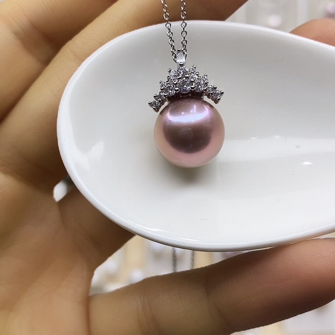 淡水珍珠颈饰合金