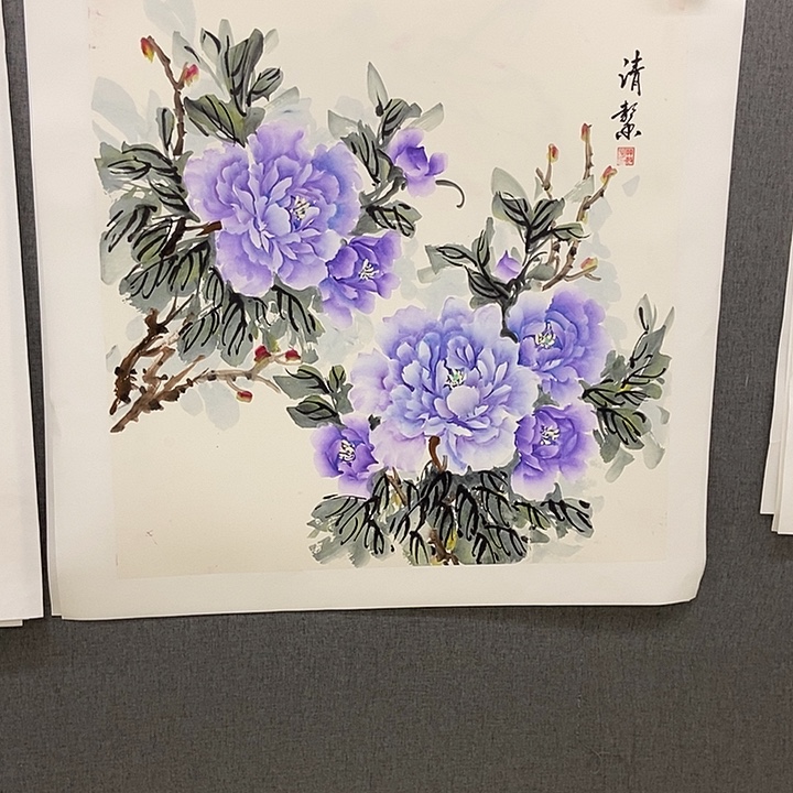 国画手寫手繪作品124