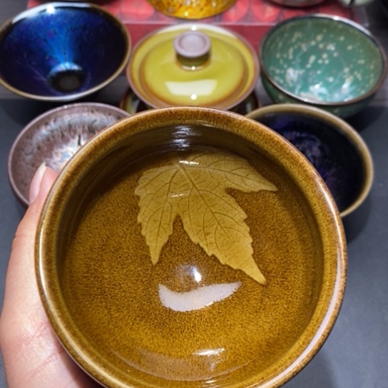 茶盏建盏主人杯茶壶盖碗品茗杯