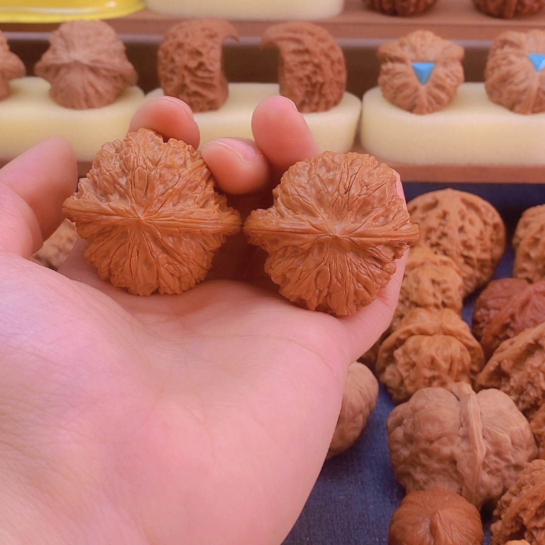 44➕正磨文玩核桃打底