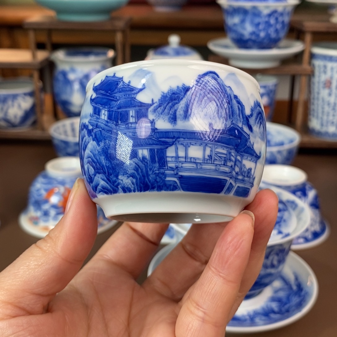 景德镇陶瓷手工手绘