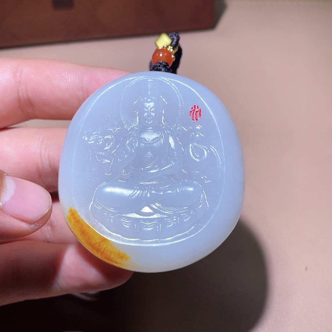 和田玉颈饰未镶嵌A7