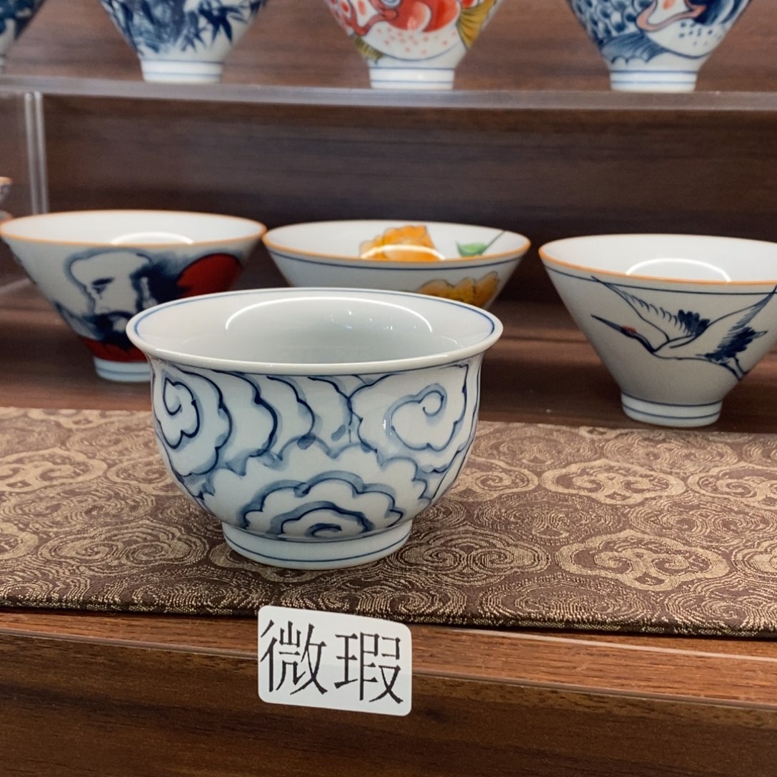 釉下彩手工绘制手工绘制