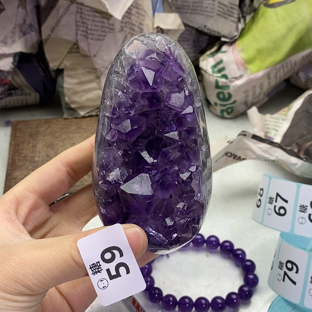 紫晶大型摆件（非配饰）未镶嵌