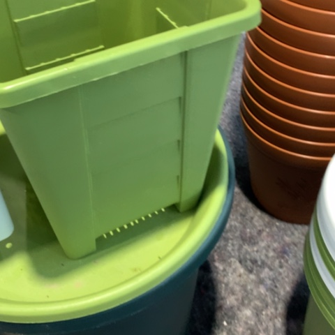 红陶19绿方无托6个