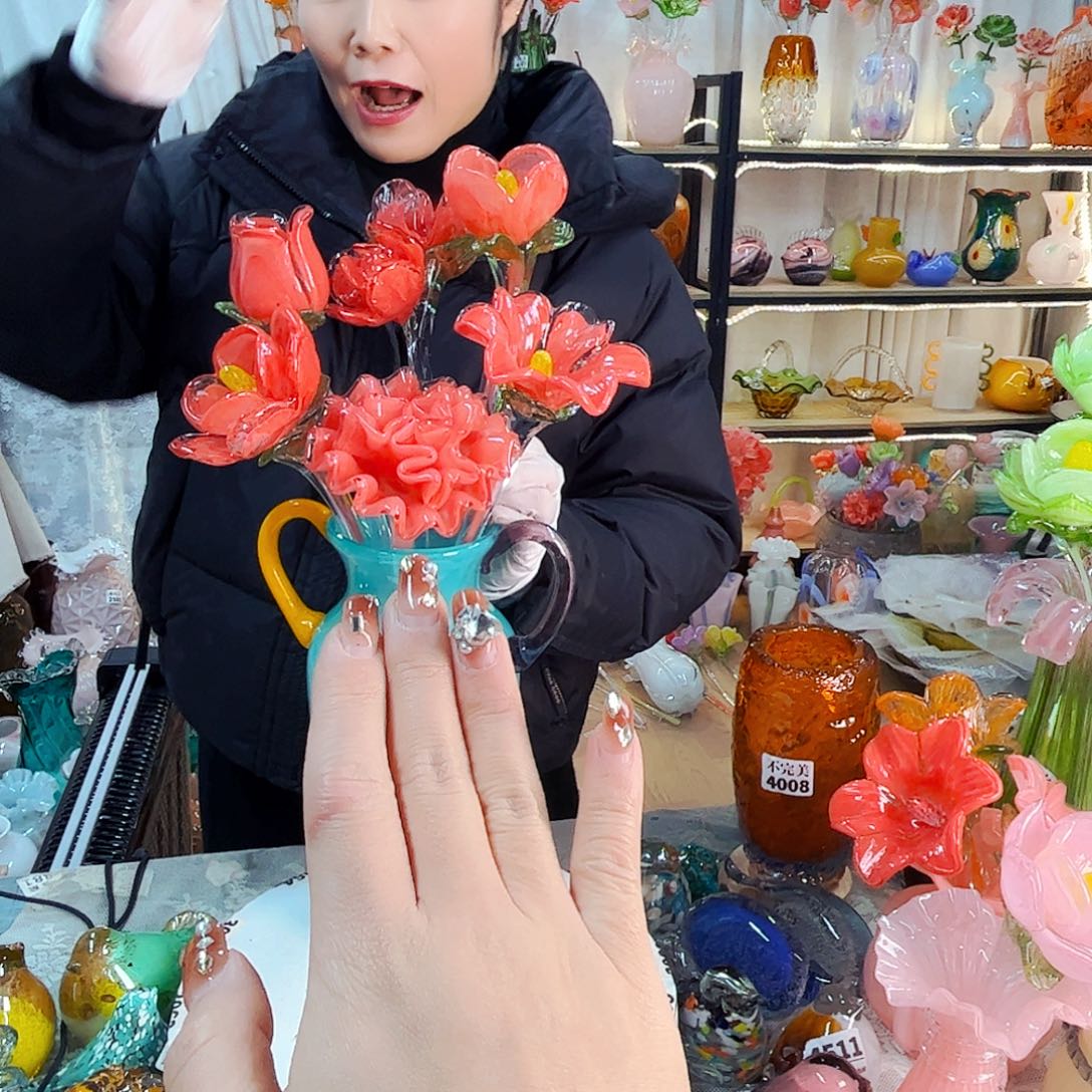 6花家悦美居琉璃摆件