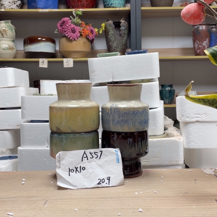 粗陶多肉花盆微瑕557