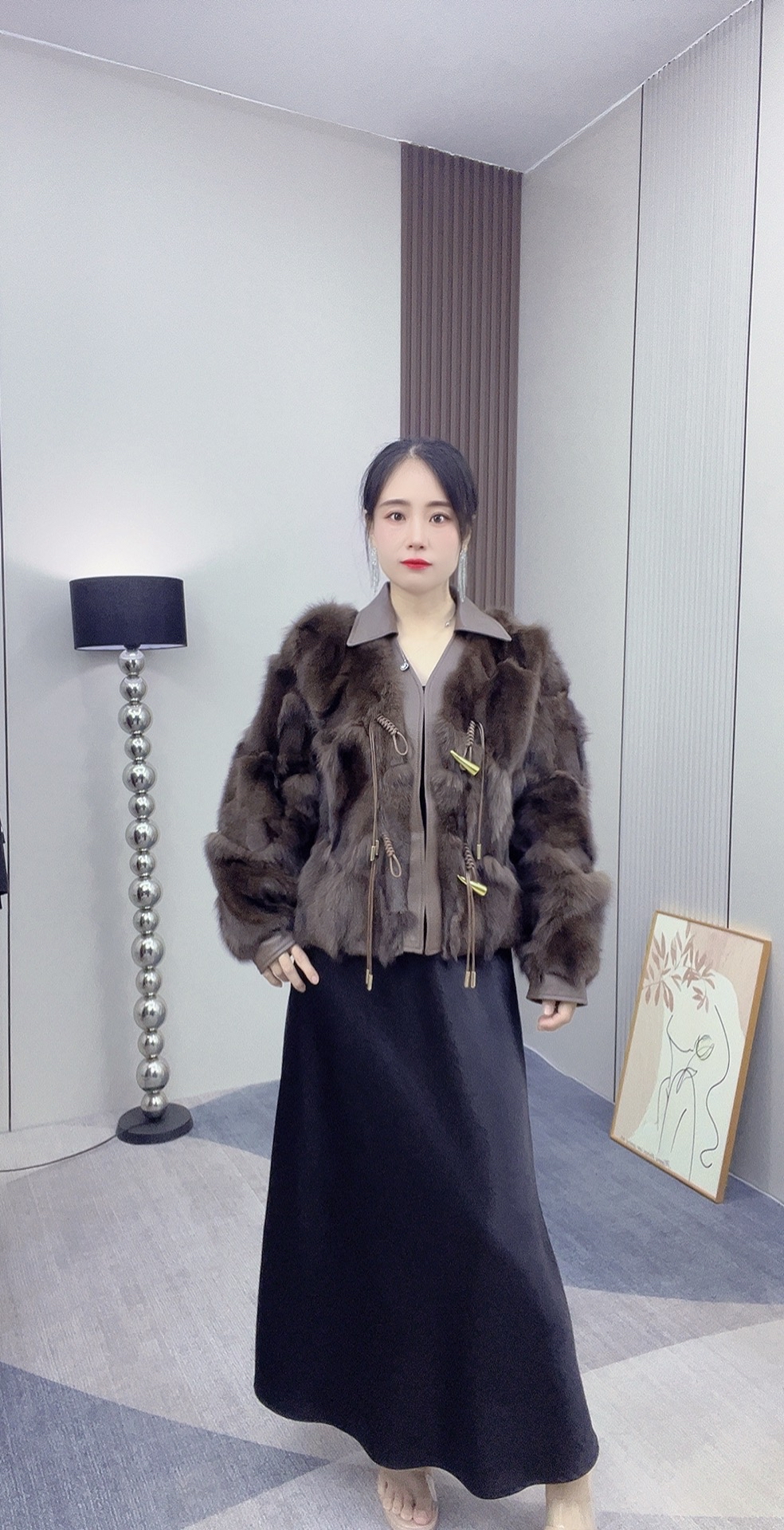 【国风短款】女士时尚轻奢气质百搭保暖加厚短款外套