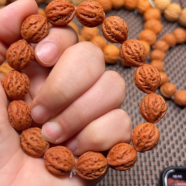 文玩核桃手串14京八棱