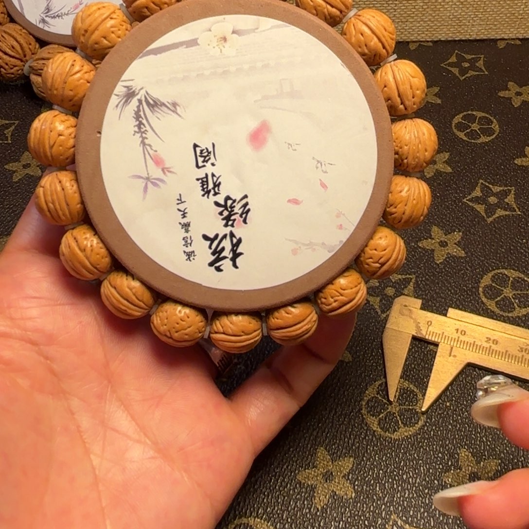 手串桃核2号链接金豆