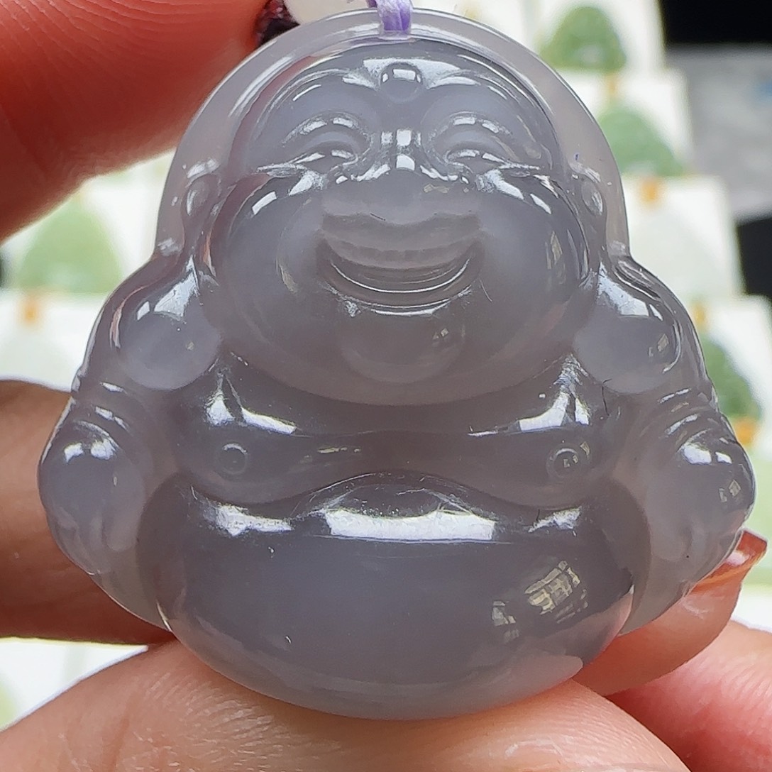 和田玉未镶嵌吊坠(赠链)