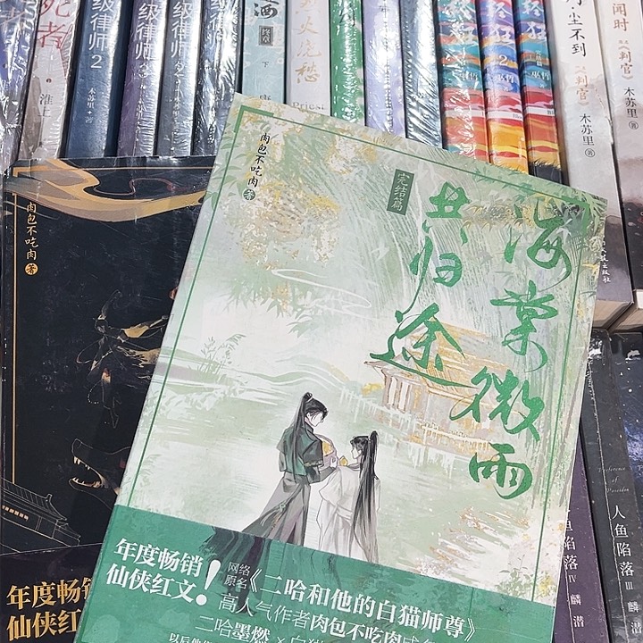 二哈和他的白猫师尊全新全套六本带周边