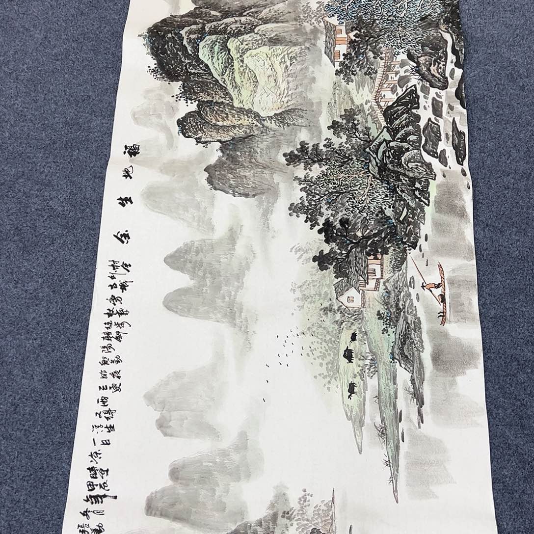国画国画作品宣纸纯手绘