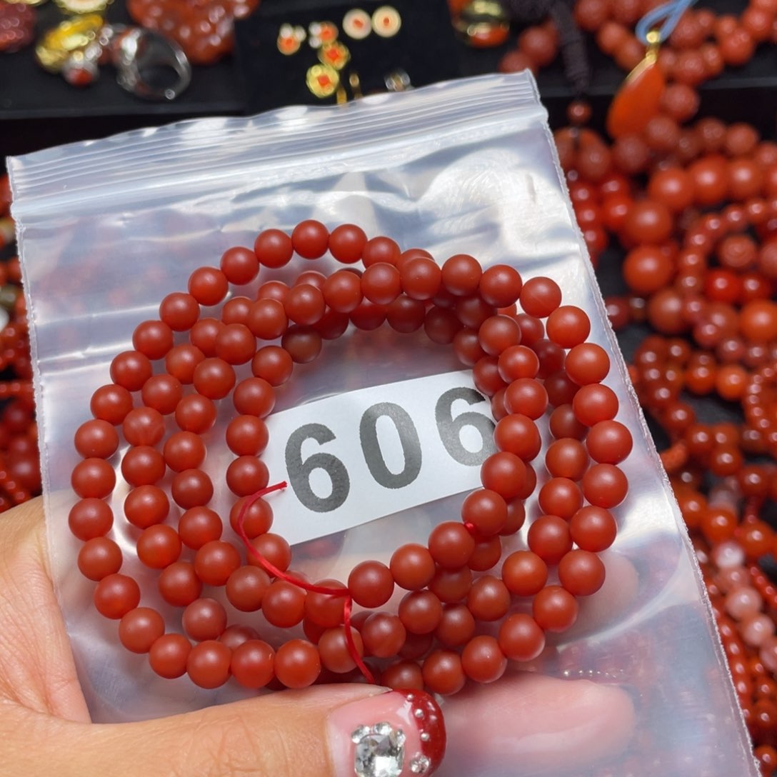 南红玛瑙手串合金-***汉