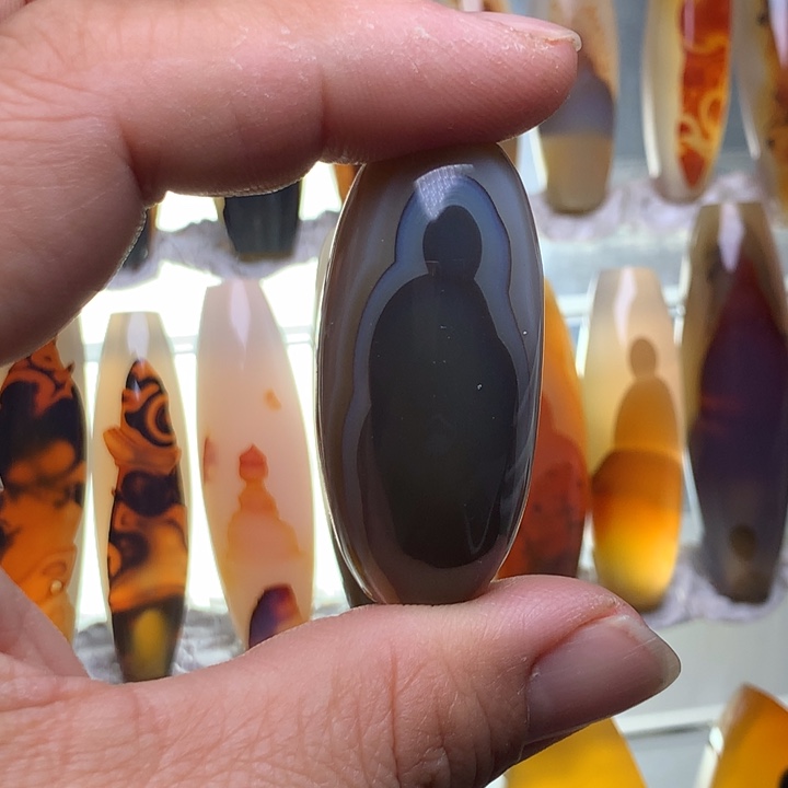 玛瑙/玉髓颈饰未镶嵌34