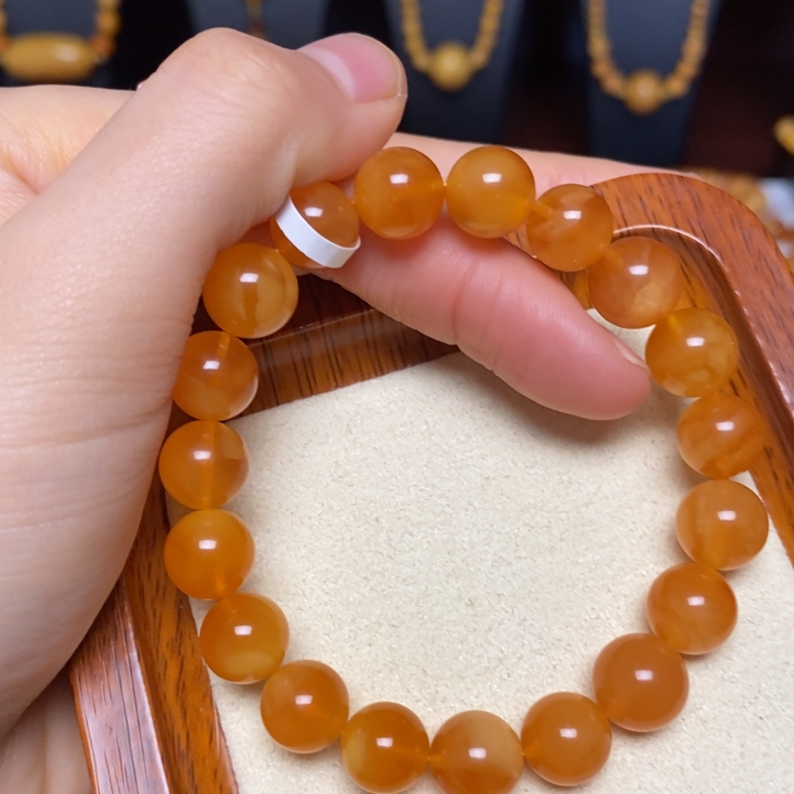 【闪购商品】未镶嵌蜜蜡手链手串