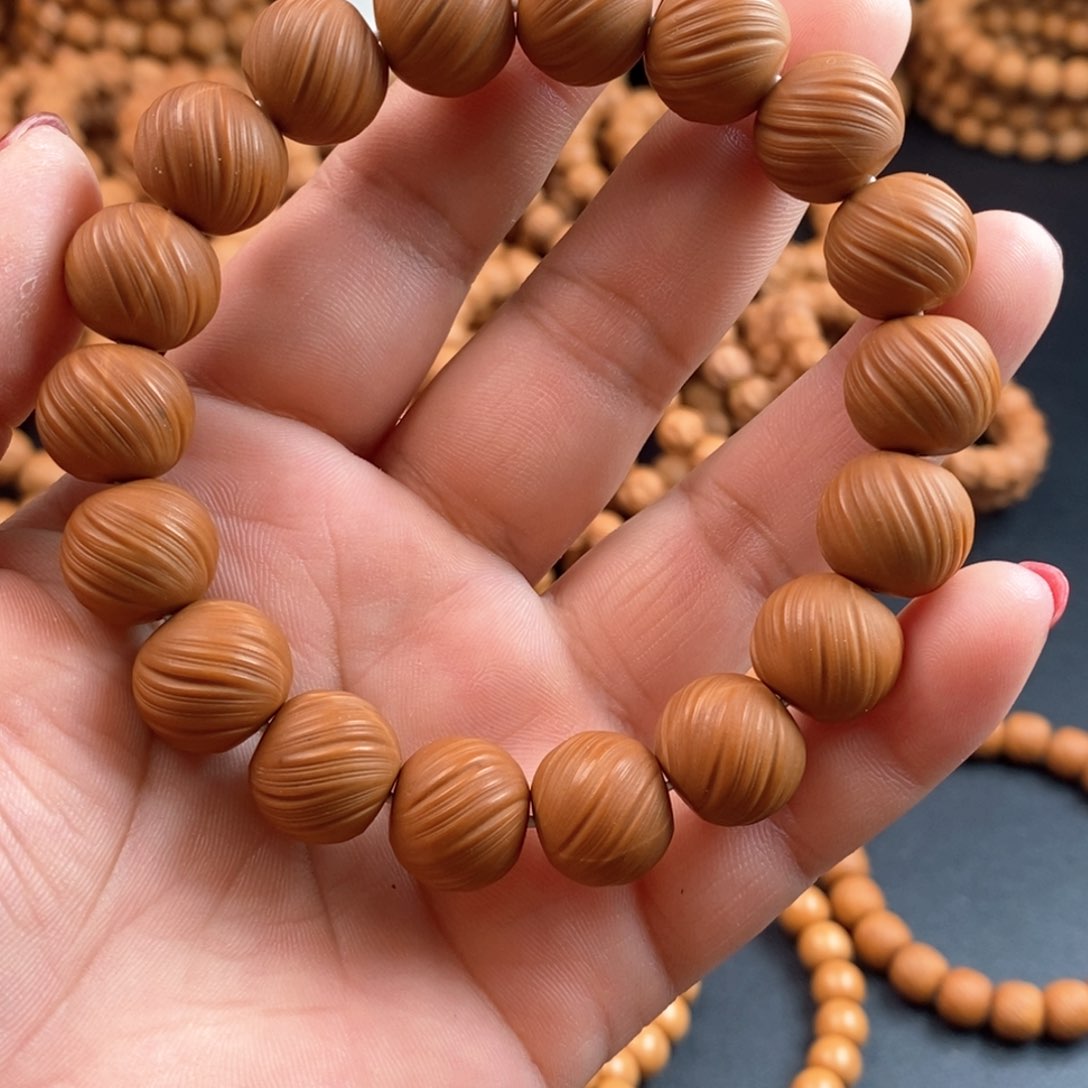 手串猴头核桃反油油点定风珠14.5