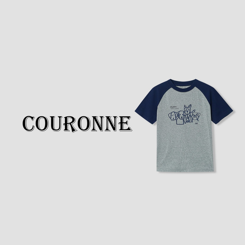 【小熊】-春夏‘’汪汪队‘’卡通设计感潮酷可爱百搭简约短袖上衣31167