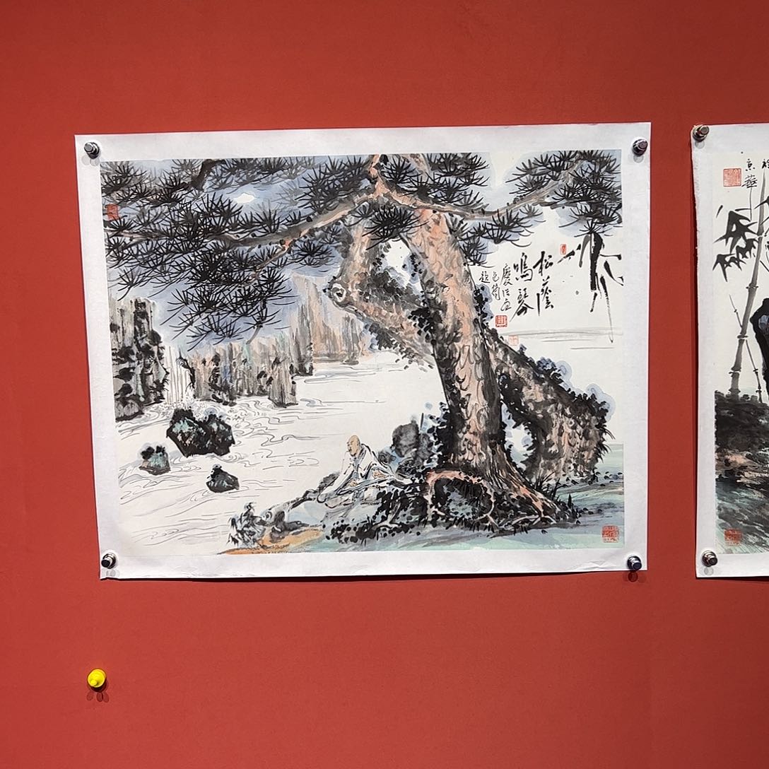 国画努**习范于庆浩合作