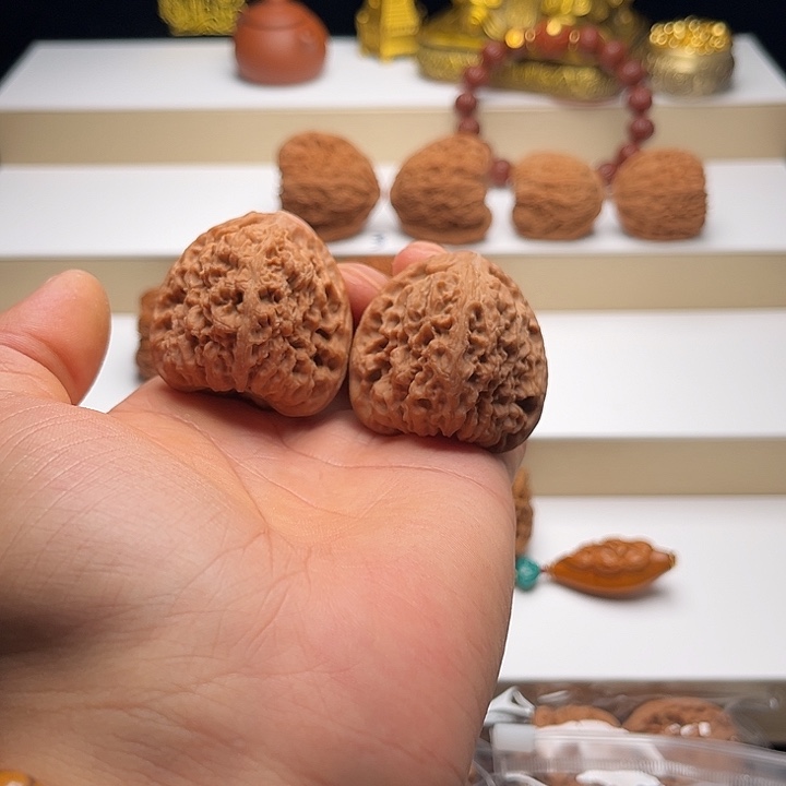 m***o其他核桃41全品卍字纹三角逐鹿南将石