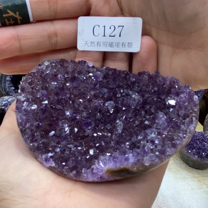 紫晶大型摆件（非配饰）未镶嵌
