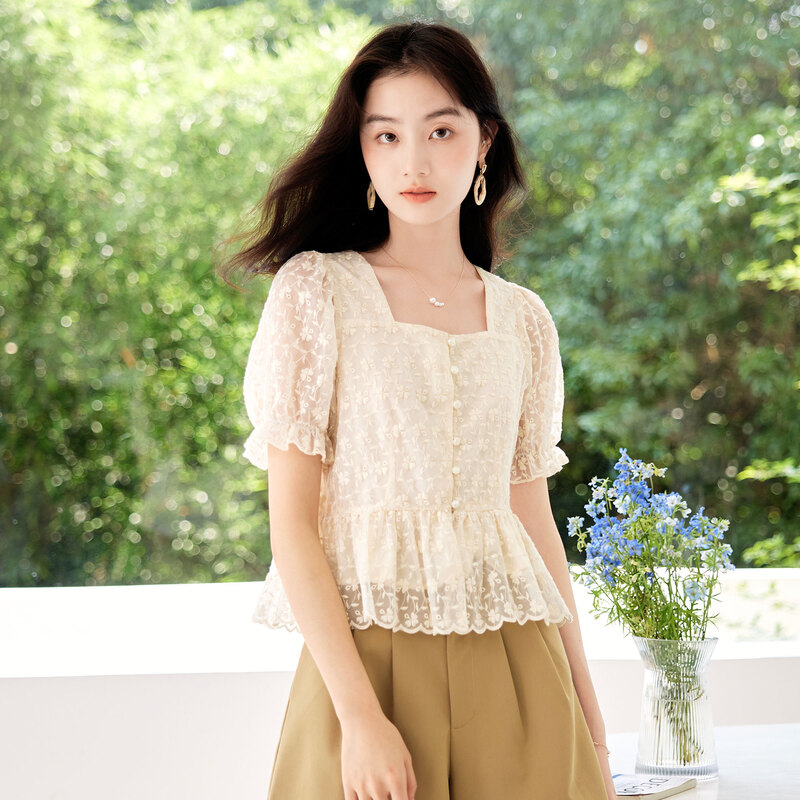 时尚气质衬衫SXCS23219