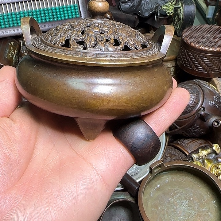 铜器办公室茶室摆件