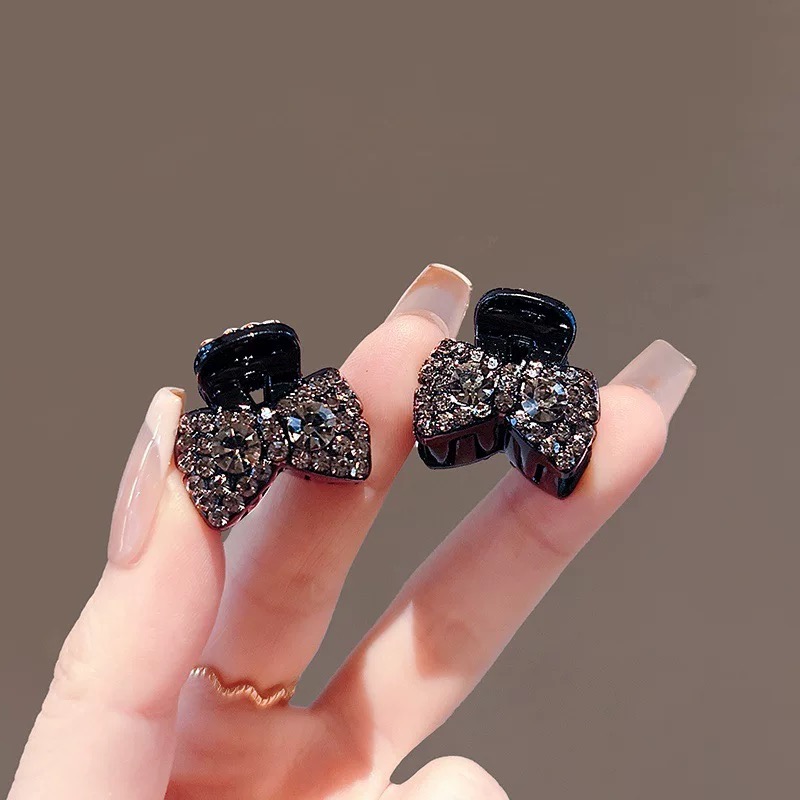 精致小巧蝴蝶结小发夹迷你小抓夹刘海侧边夹新款碎发夹1520+1520