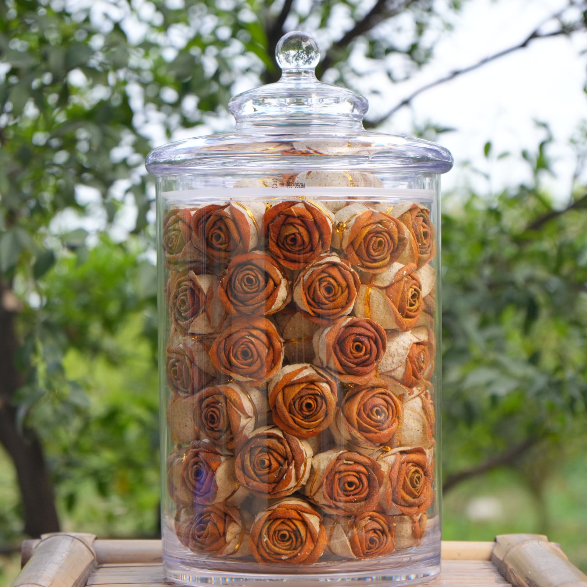 【2024年天马冬后玫瑰花】新会陈皮干仓存储