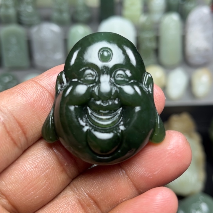 和田玉把件未镶嵌