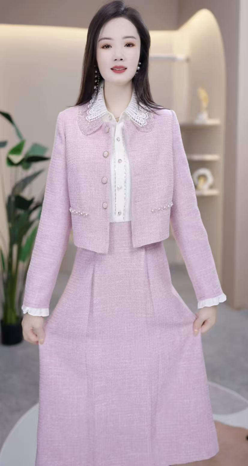 【玥欣服饰】X293 # 2025  修身  显瘦 早秋 减龄 新款 连衣裙