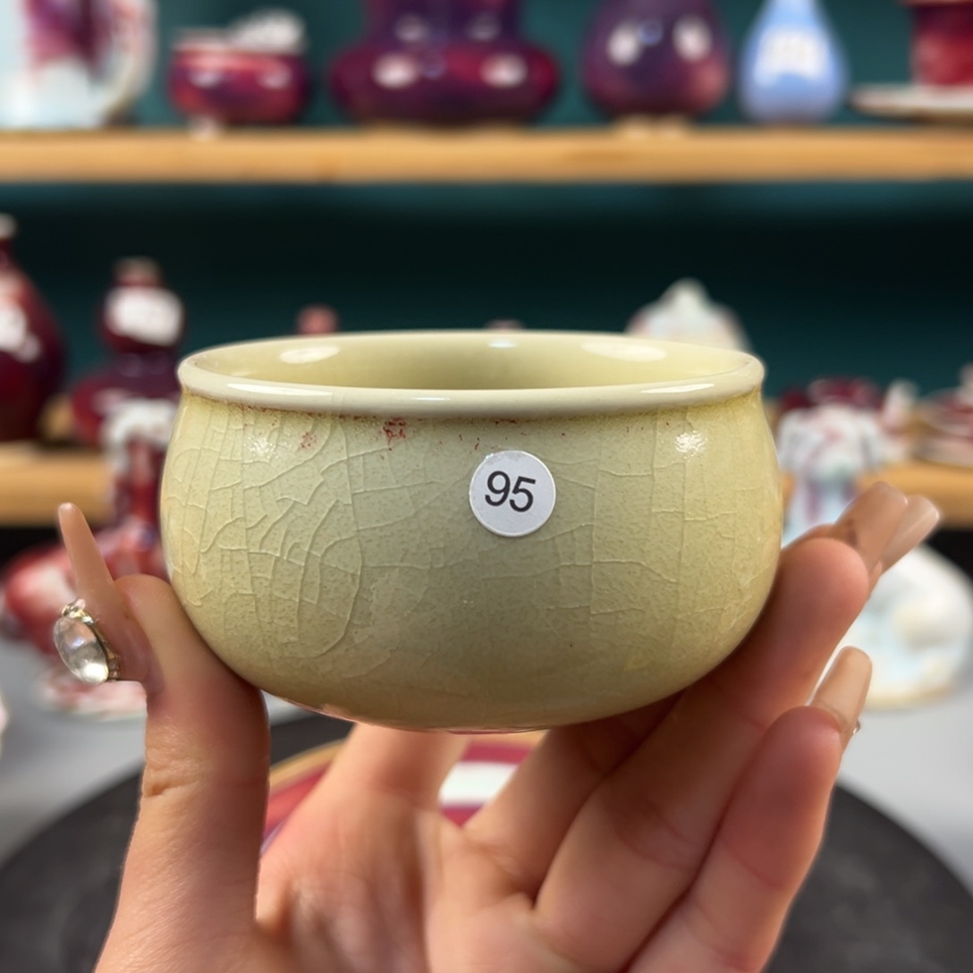 瓷片全品无暇主人杯纯手工