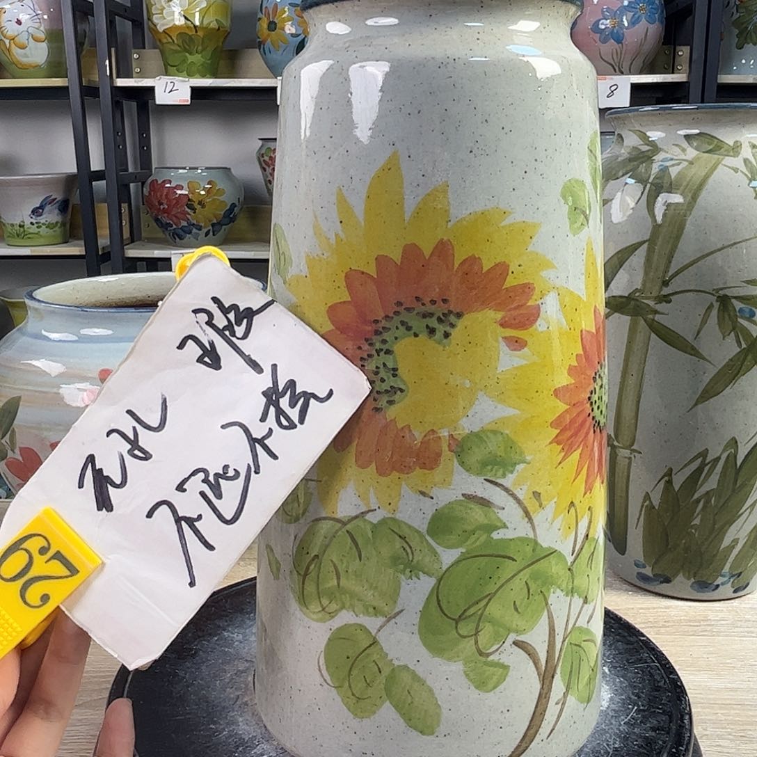 罐1tc景德镇陶瓷花盆