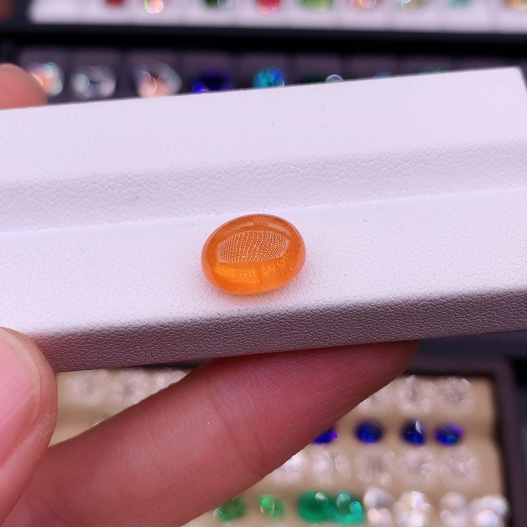 石榴石（芬达石）珠宝半成品未镶嵌