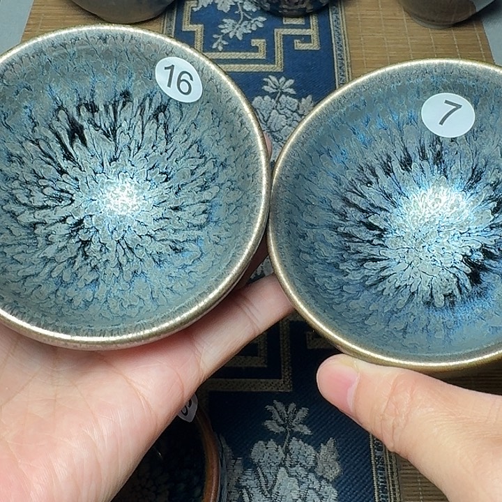 茶盏7,16 坚记茶盏摆件