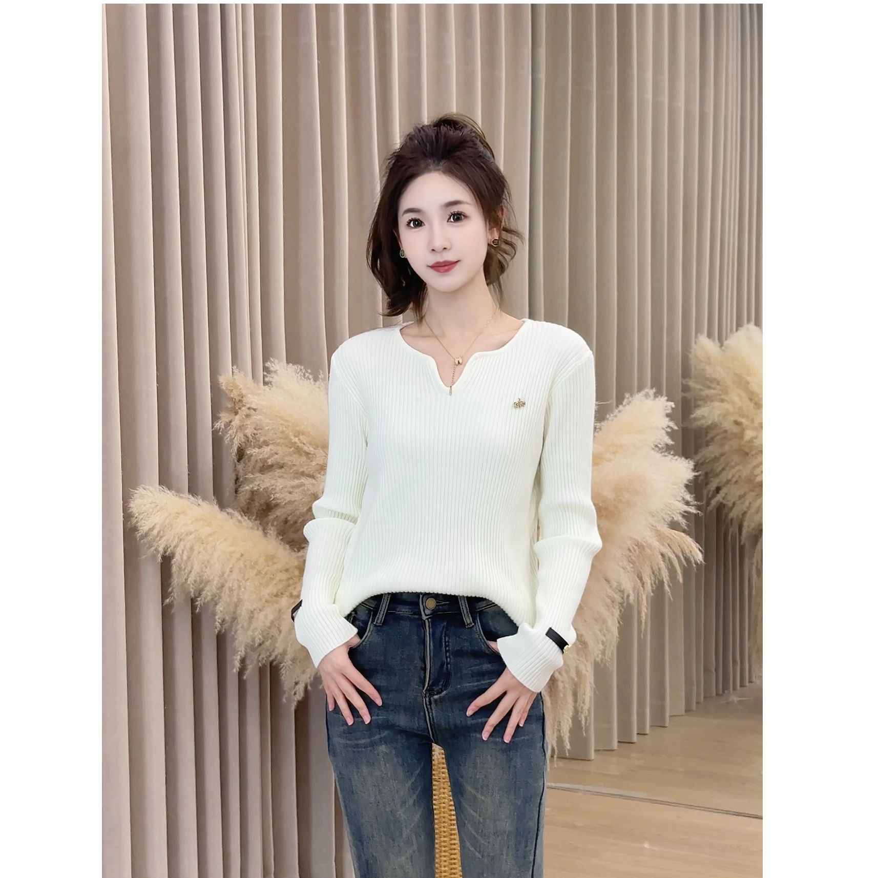 【过冬必入】LULU冬季新款时尚休闲针织衫预WZLQ5ZZS3818A