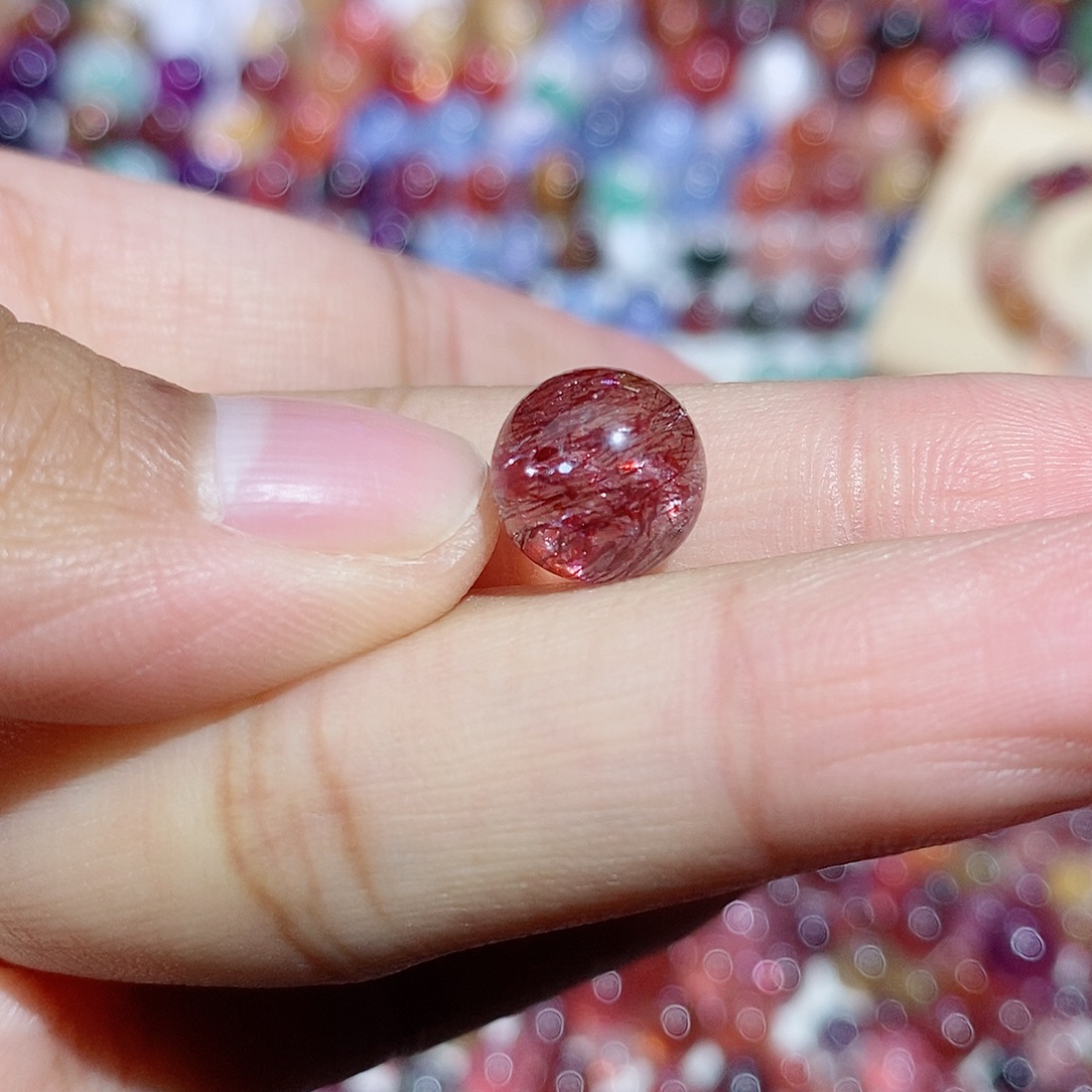 满***星珠宝半成品未镶嵌水晶