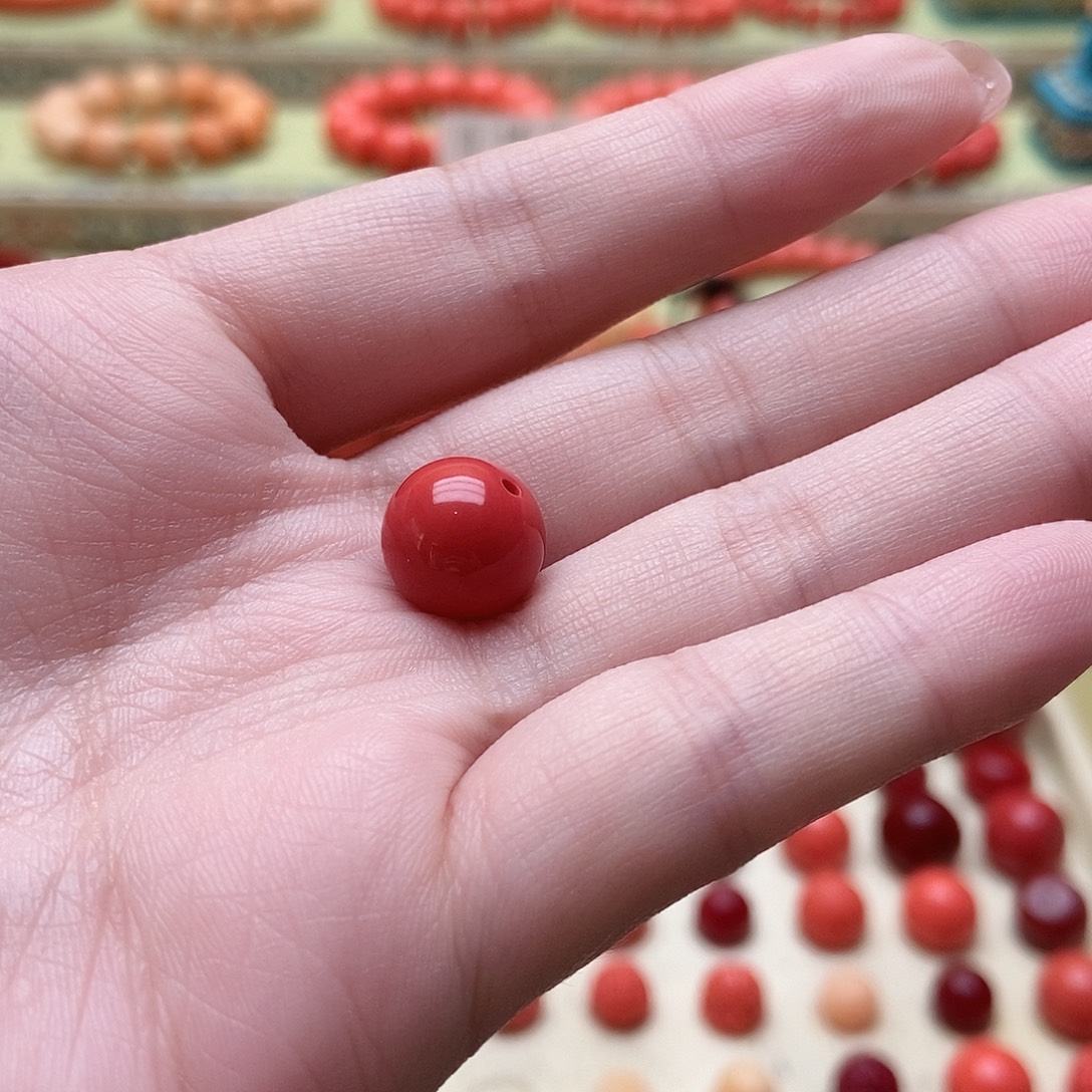 辉***君非金属特殊工艺制品圆珠14