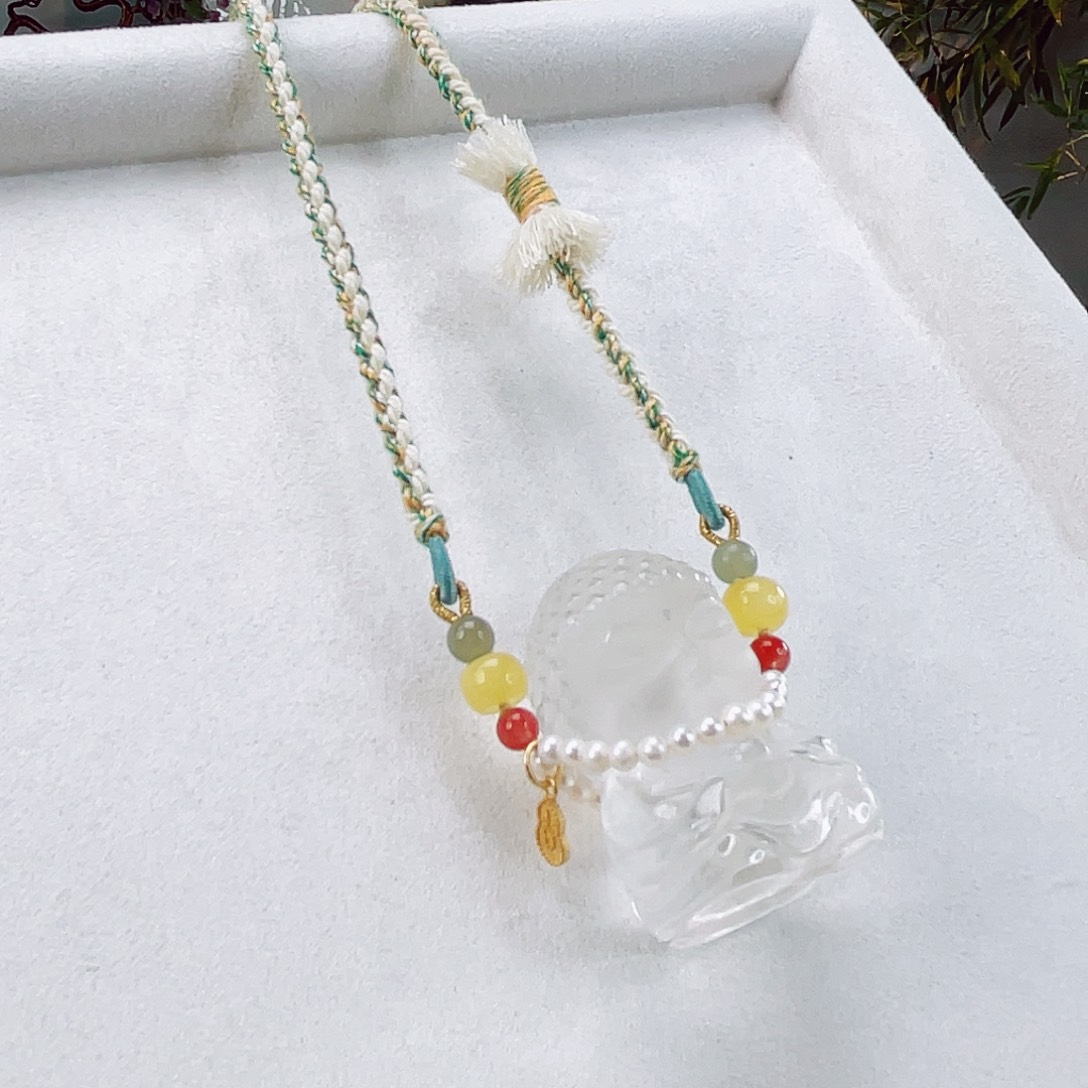 水晶颈饰未镶嵌水晶