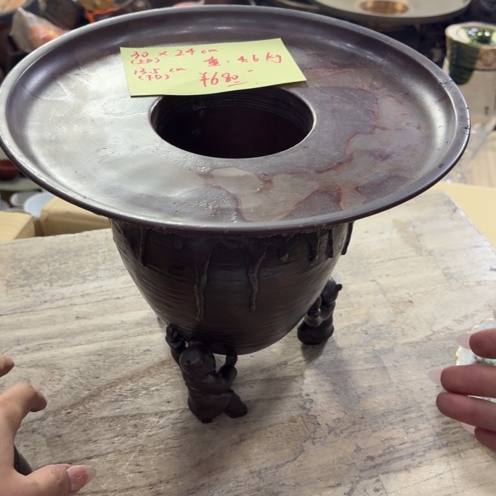 铜古美术置物摆件